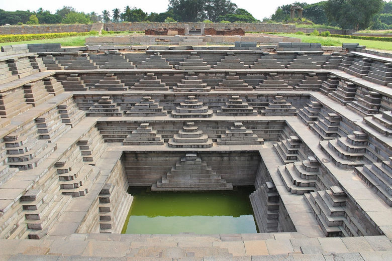 Vitthla temple-stepped tanks of Hampi